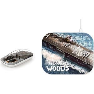 AT-2204 MOUSEMAT WIRELESS CHARGER