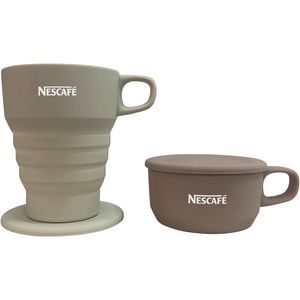 Collapsible Mug with Lid