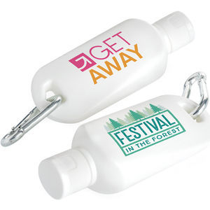 SPF25 Sun Lotion on a Carabiner Clip 50ml