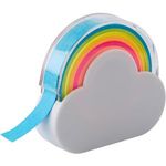 Rainbow memo tape dispenser