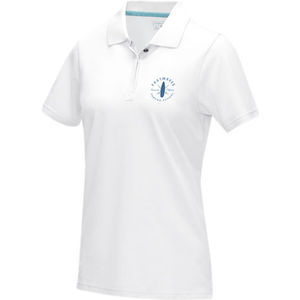 Elevate NXT Graphite short sleeve women's GOTS organic polo
