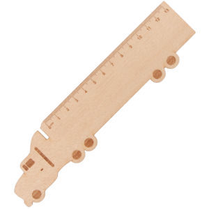 Looney wooden ruler