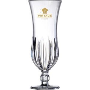 Premium Crystal Hurricane Glass - 370mm/13oz