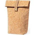 Cork cooler bag closed with popper