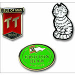 Soft enamel badge
