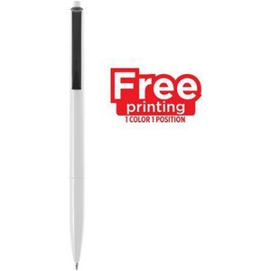 Ball pen made of high quality shining material (1.2 x 13.9 cm)