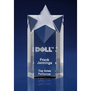 Crystal Star Tower Award or Trophy