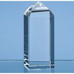 10cm Optical Crystal Mini Tower Rectangle