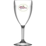 Reusable Plastic Wine Glass (175ml/9oz) - Polycarbonate