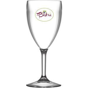 Reusable Plastic Wine Glass (175ml/9oz) - Polycarbonate