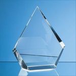 21cm Optical Crystal Facet Diamond Award
