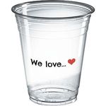 Disposable Plastic Smoothie Tumbler - Pet (400ml/14oz)