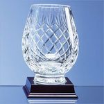 15cm Lead Crystal Panelled Tulip Vase