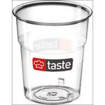 Disposable Plastic Tumbler (100ml/3.5oz) - Crystal Polystyrene