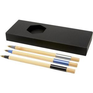 Bullet Kerf 3-piece bamboo pen set