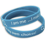 Silicone Wristband Debossed