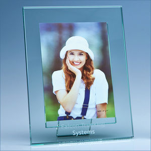 Jade Glass Photo Frame for 5inch x 7inch Photo V