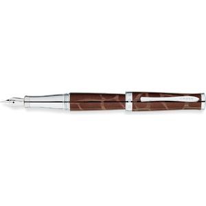 Cross Sauvage Brown Tourmaline / Giraffe Fountain Pen