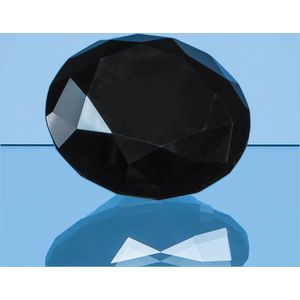 6cm Onyx Black Diamond Paperweight