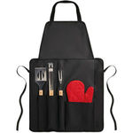 BBQ Apron With BBQ Tools