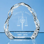 12cm Optical Crystal Vertical Ice Block