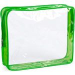 Cosmetic bag with zipper Transparent
