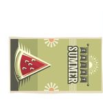 Printed RPET BeachTowel 350 g/m2 100x180