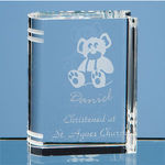 6cm Optical Crystal Miniature Book