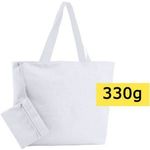 Beach bag shopping bag with cosmetic bag