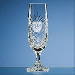 170ml Durham Lead Crystal Panel Champagne Flute