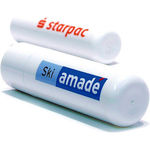 Lip Balm Stick White Polished Container & Cap 4.8g