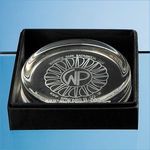 Large Paperweight Leatherette Box