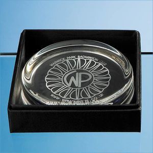 Large Paperweight Leatherette Box