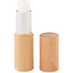 Lip Balm In Bamboo Tube Box
