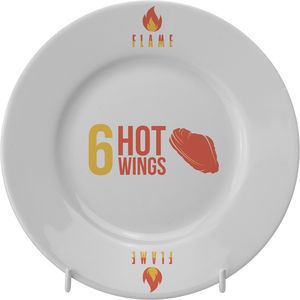 Winged Plate 6 Inch 17cm