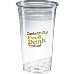 Disposable Plastic Smoothie Tumbler - Pet (660ml/23oz)