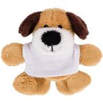 Plush dog magnet  Champ
