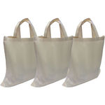 5oz Premium Cotton Shopper Bag with Short Handles