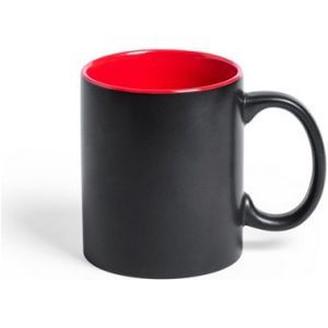 Black Mug with Coloured Inside