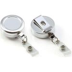 Ski Pass Holders - Chrome Finish