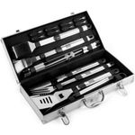 Barbecue set in aluminium case