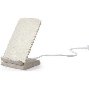 Wheat straw wireless charger 10W phone stand