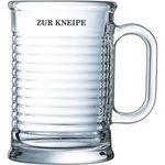 Conserve Moi Glass Coffee Mug (320ml/11.25oz)