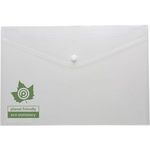 Eco-Eco A4 50% Recycled Clear Press Stud Wallets
