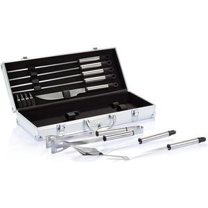 XD Collection 12 Pcs Barbecue Set In Aluminium Box