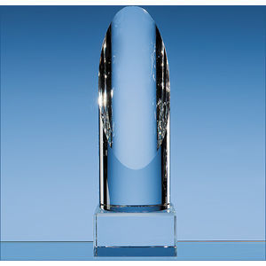 19.5cm Optical Crystal Cylinder Award