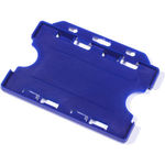 Double ID Card Holder Plain Stock