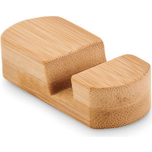 Mini Bamboo Phone Stand