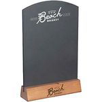 Tabletop Menu Chalkboard A4