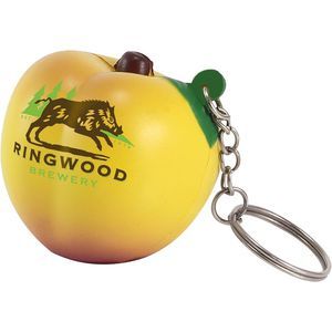 Stress Peach Keyring